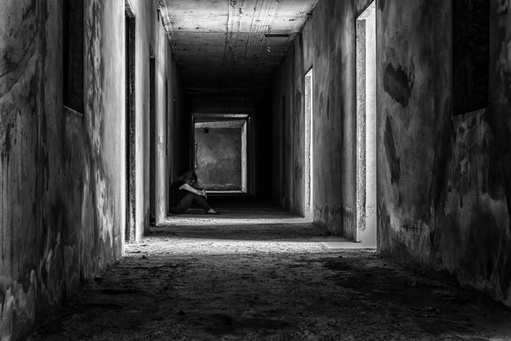 A haunted hallway in one of the most haunted places in Minnesota